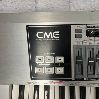 CME UF70 76-Key USB MIDI Controller