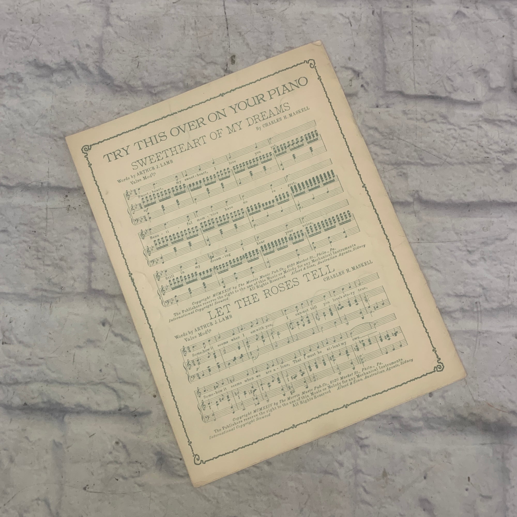 Over The Waves (Waltz)