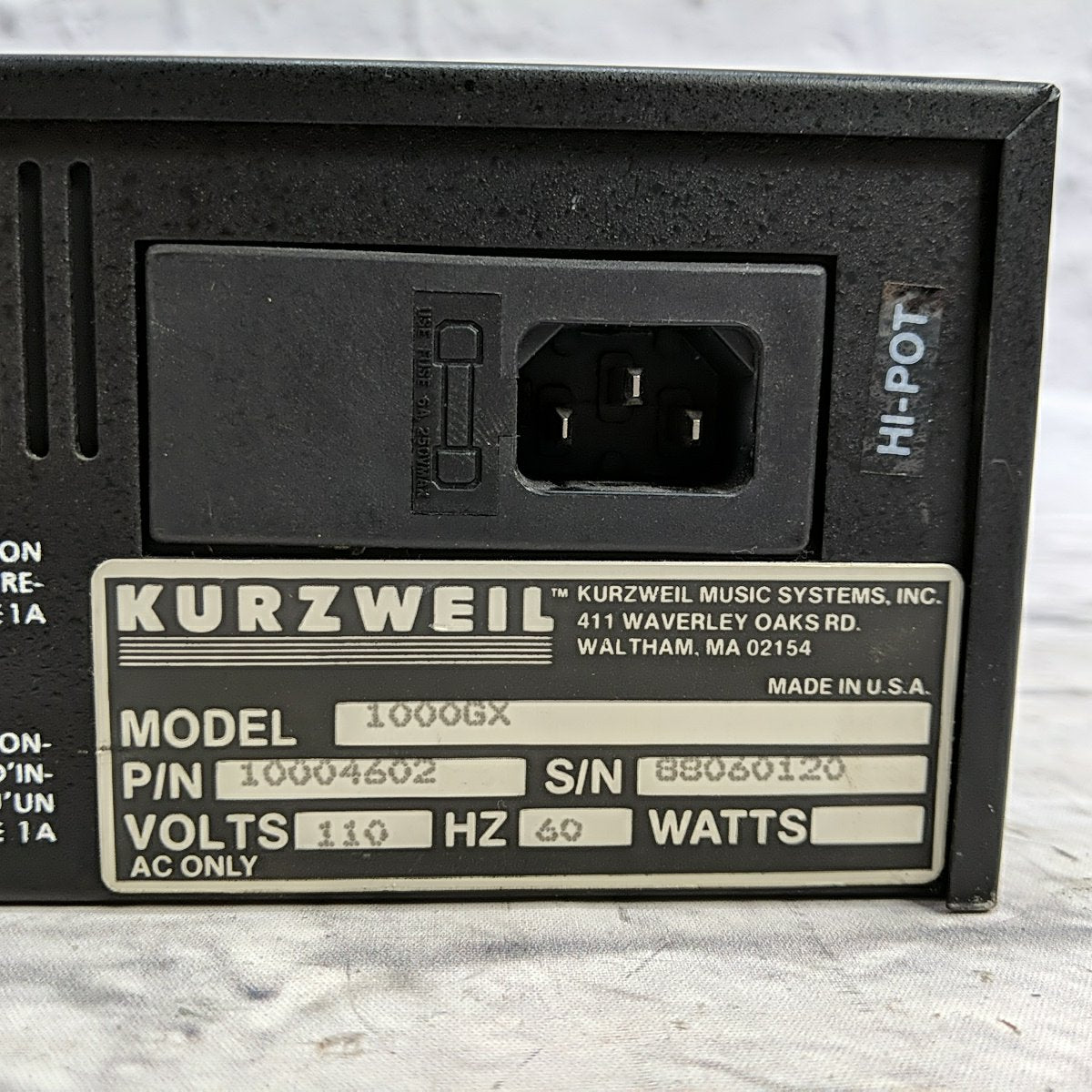 Kurzweil 1000GX Guitar Expander