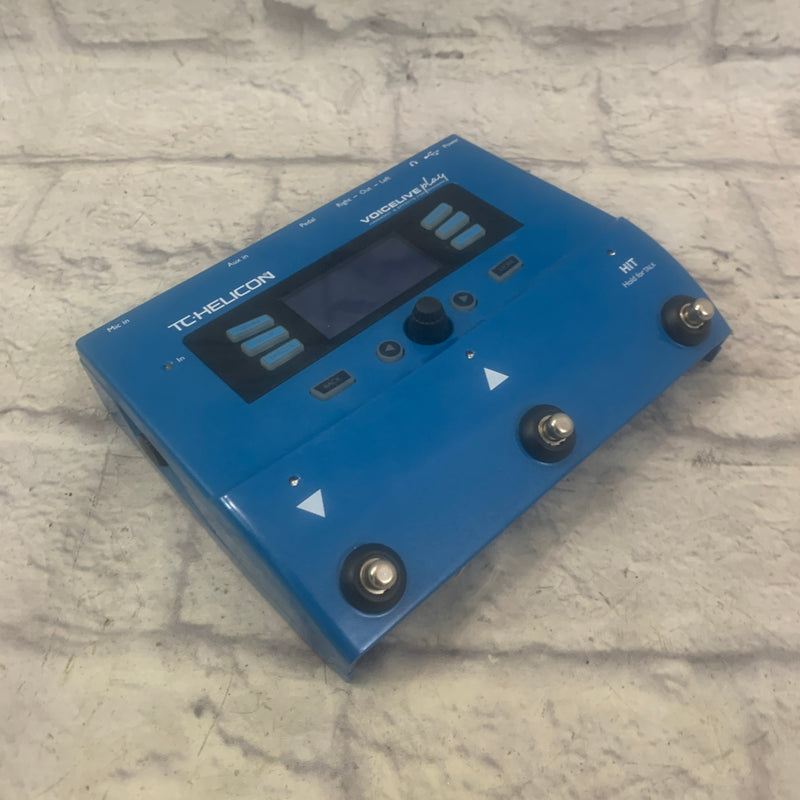 TC Helicon VoiceLive Play Vocal Effect Pedal Evolution Music