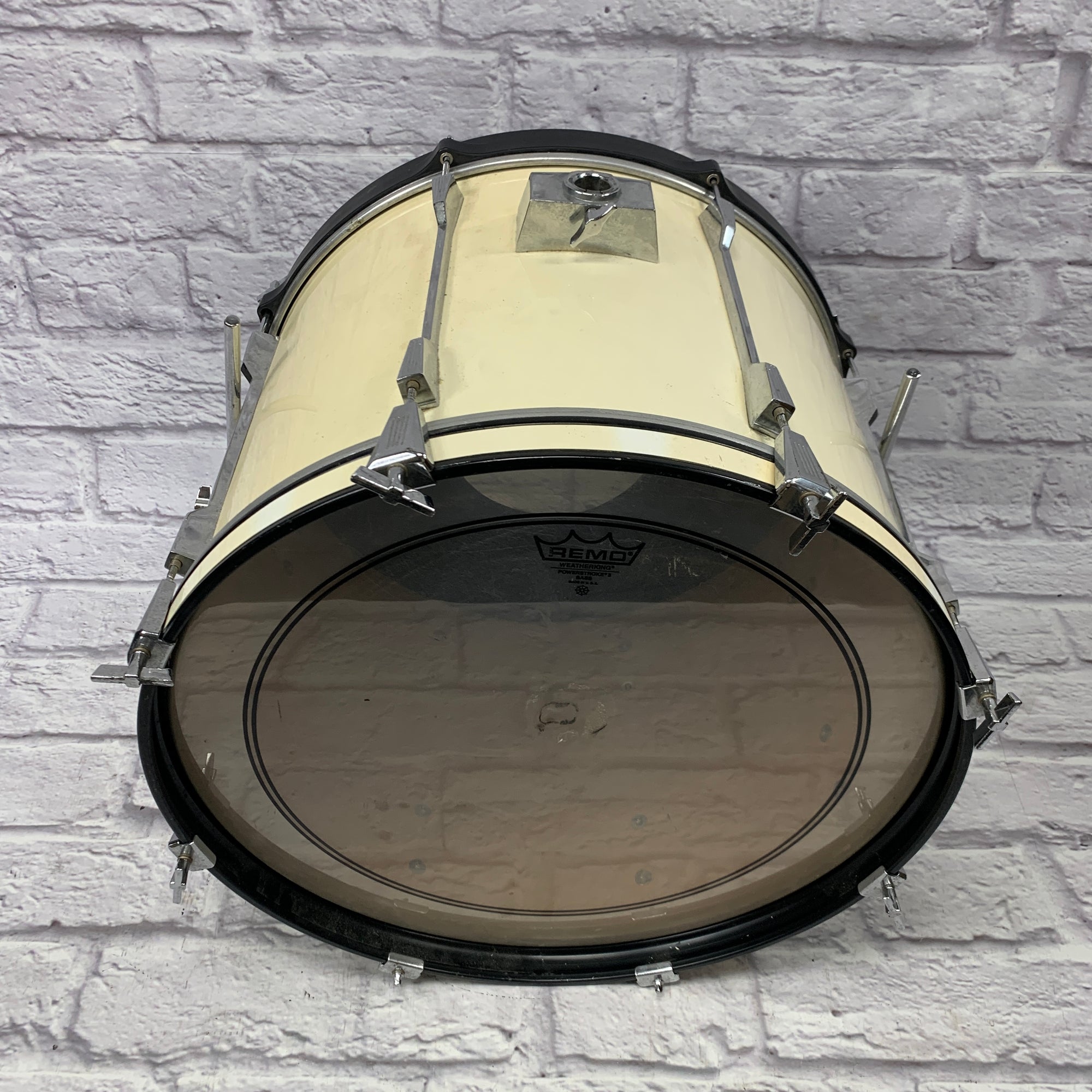 Tama Rockstar 3pc Drum Kit Vintage White