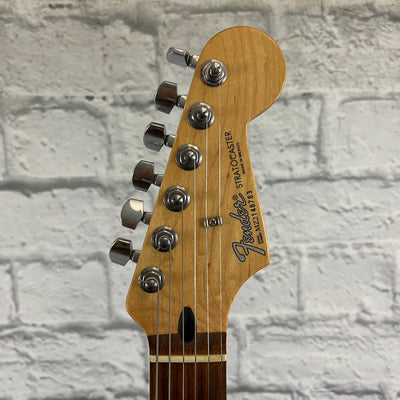 2003 MIM Fender Standard Stratocaster HSS Electric Guitar - Midnight Wine w/ Gig Bag