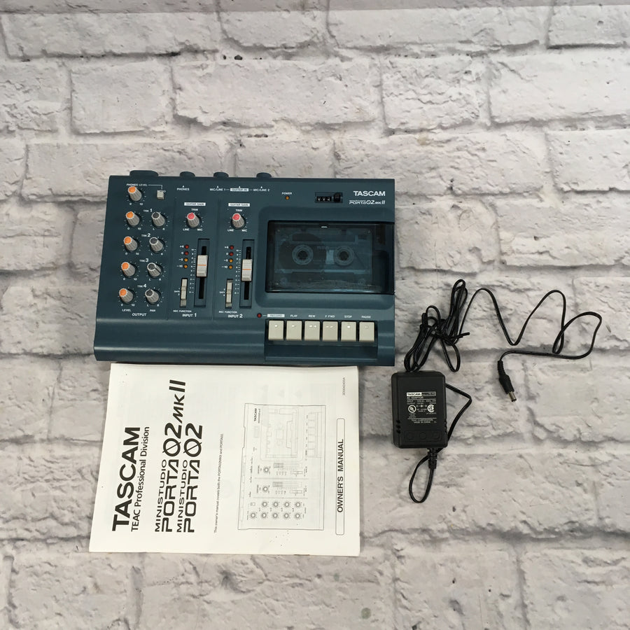 Tascam Ministudio Porta02 MKII 4-Track Cassette Recorder