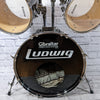 Ludwig Rocker Black 5 Piece Drum Kit