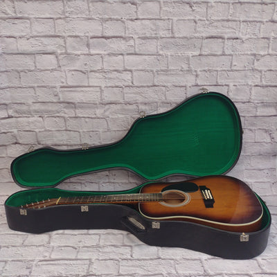 Hora W12205 12-String Acoustic Guitar with Case Made in Romania