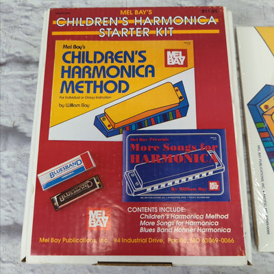 Mel Bay's Childrens Harmonica Starter Kit - Harmonica and Method Books Included