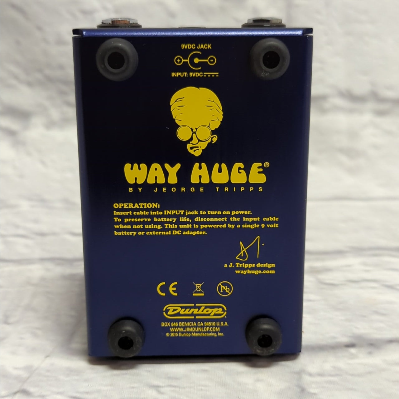 Way Huge Blue Hippo WHE 601 Analog Chorus mkII Pedal - Evolution Music