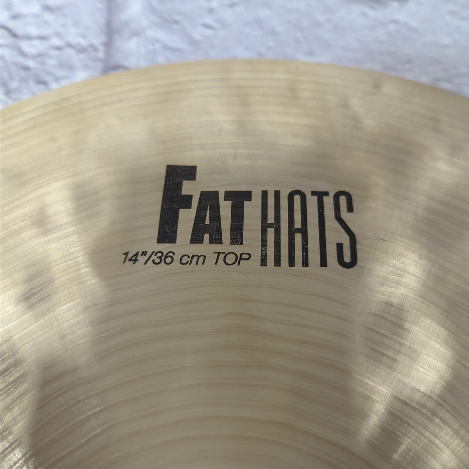 Zildjian 14 K Fat Hats Hi Hat Cymbal Pair