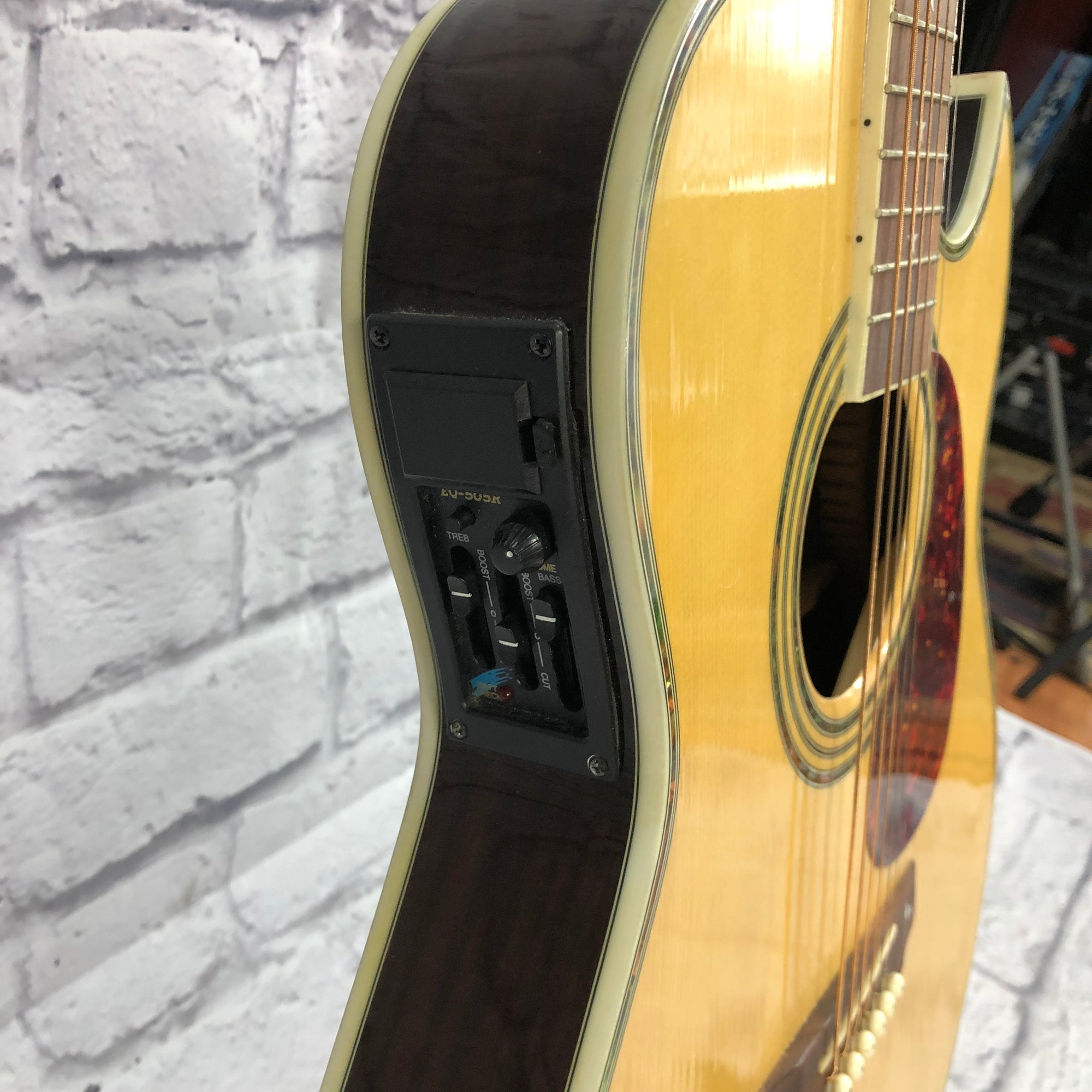 Foggy Mountain Guitars TBN-31 Thinline Jumbo Cutaway