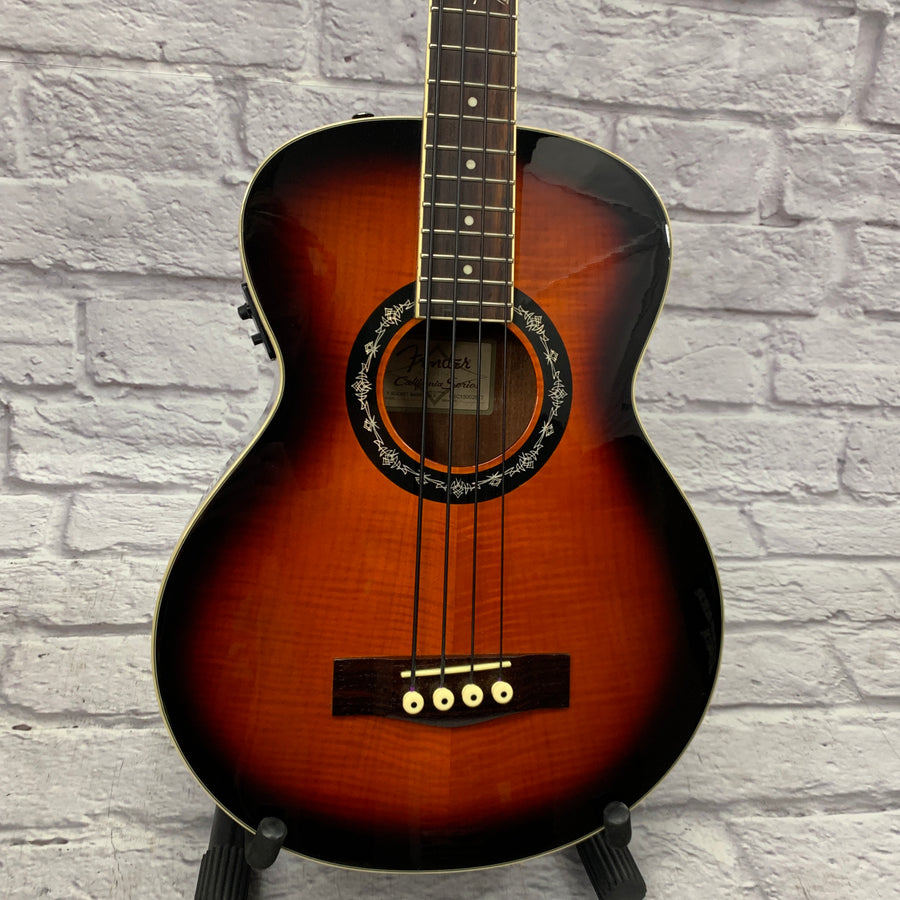 Fender T-Bucket Grand Concert Acoustic-Electric Bass 3-Color Sunburst w/ Hard Case