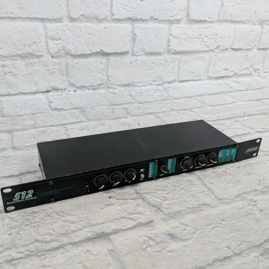 DOD 512 Digital Stereo Reverb Multi Effects Processor