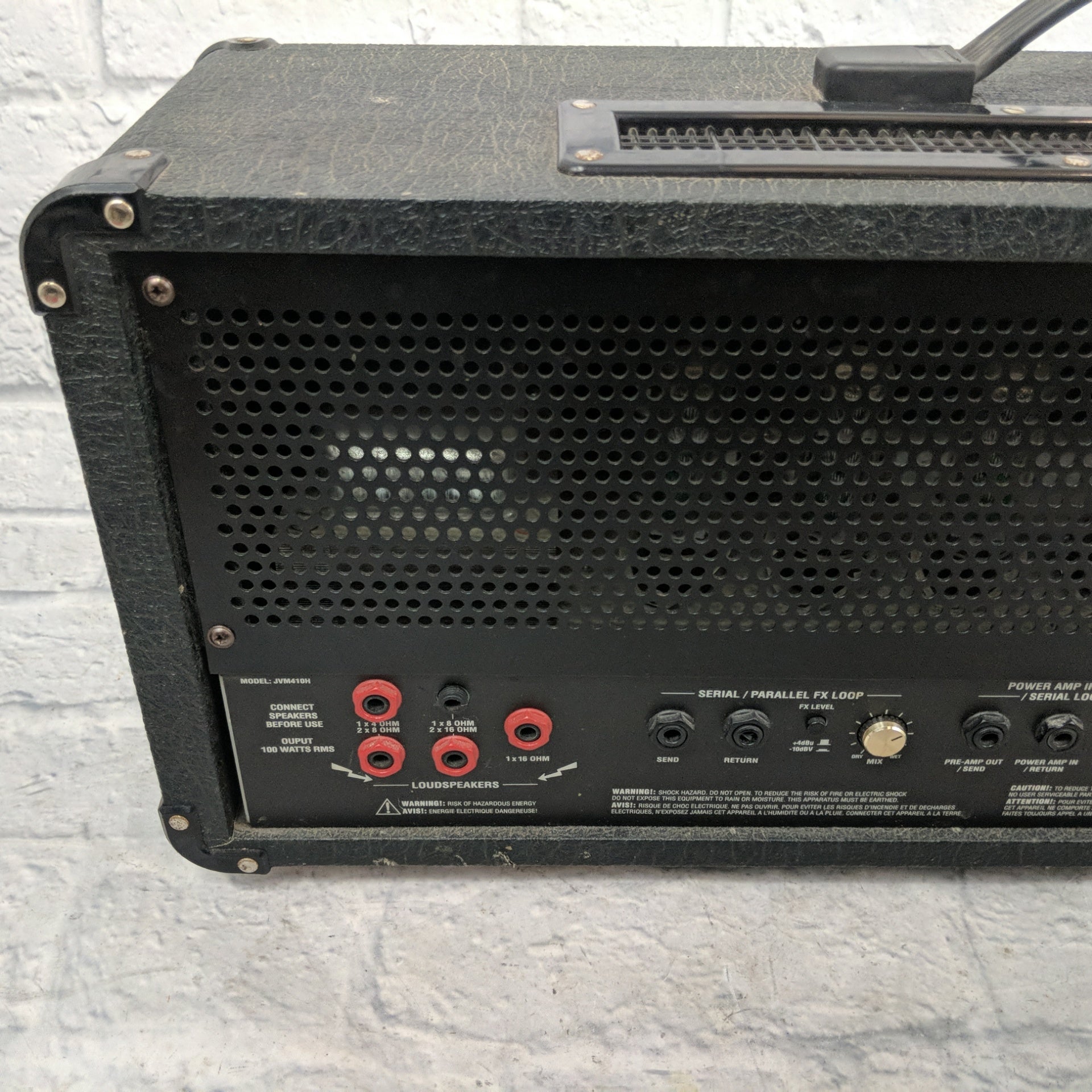 Marshall JVM 410H 100W Guitar Head w/ footswitch