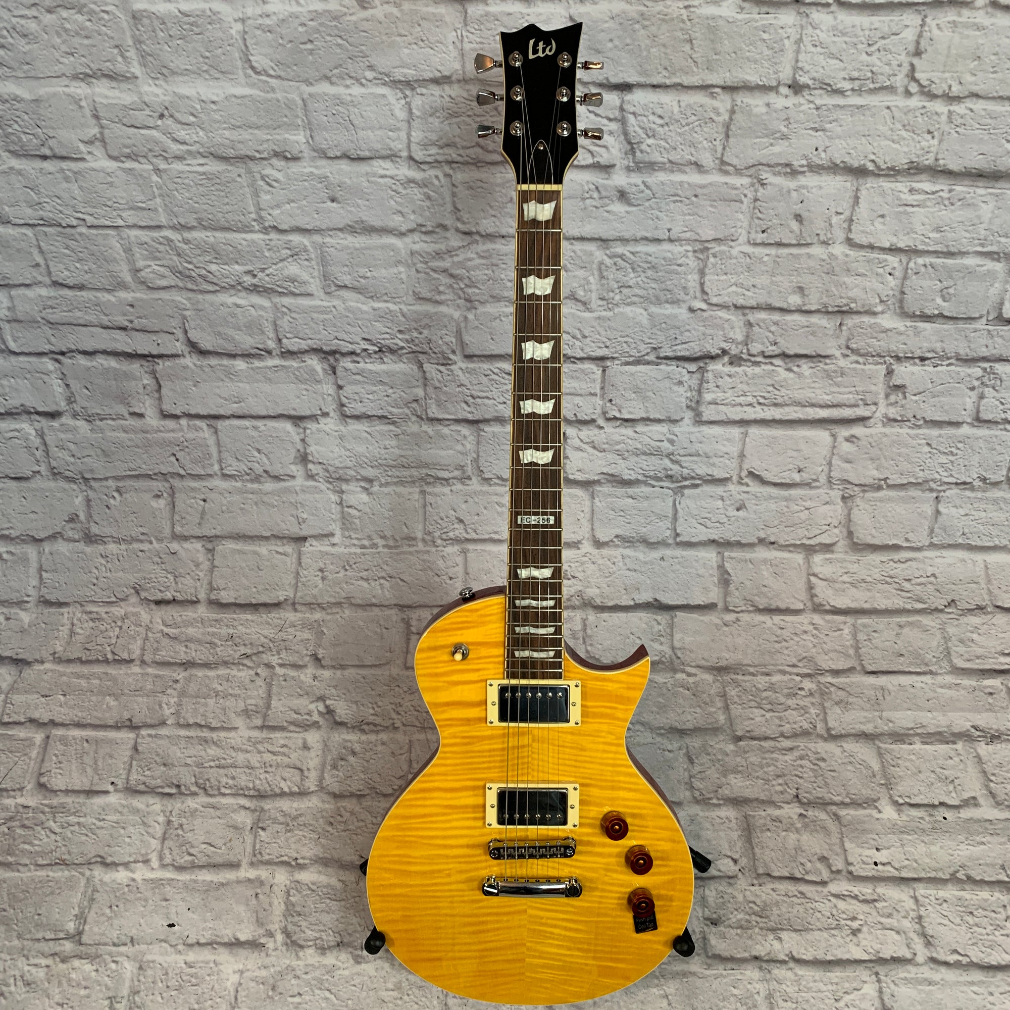 ESP Ltd EC256FM Electric Guitar Lemon Drop