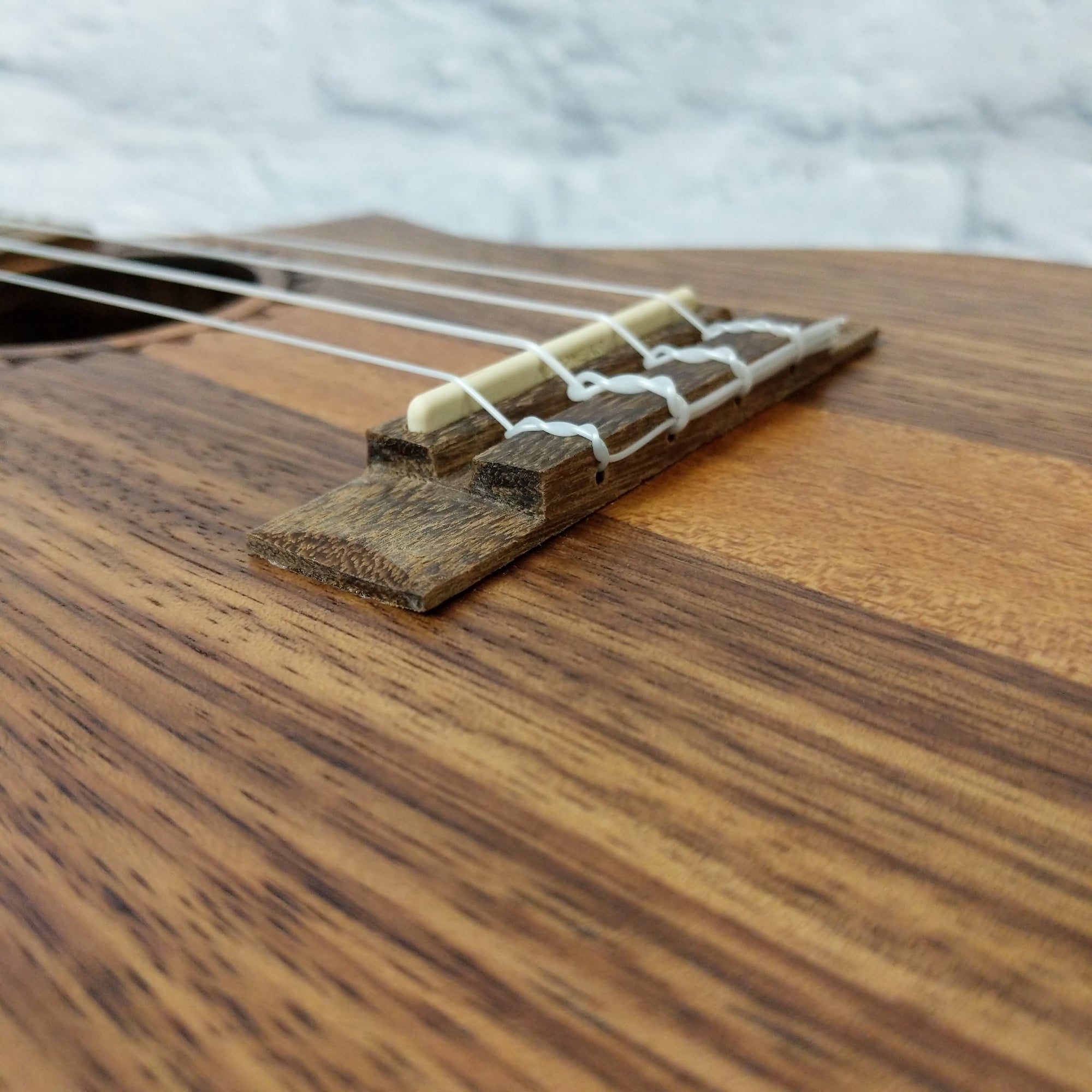 Kala Teak Tri-Top Concert Ukulele w/ Cutaway & EQ