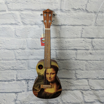 Amahi ukc-3da12 Mona Lisa mahogany Ukulele