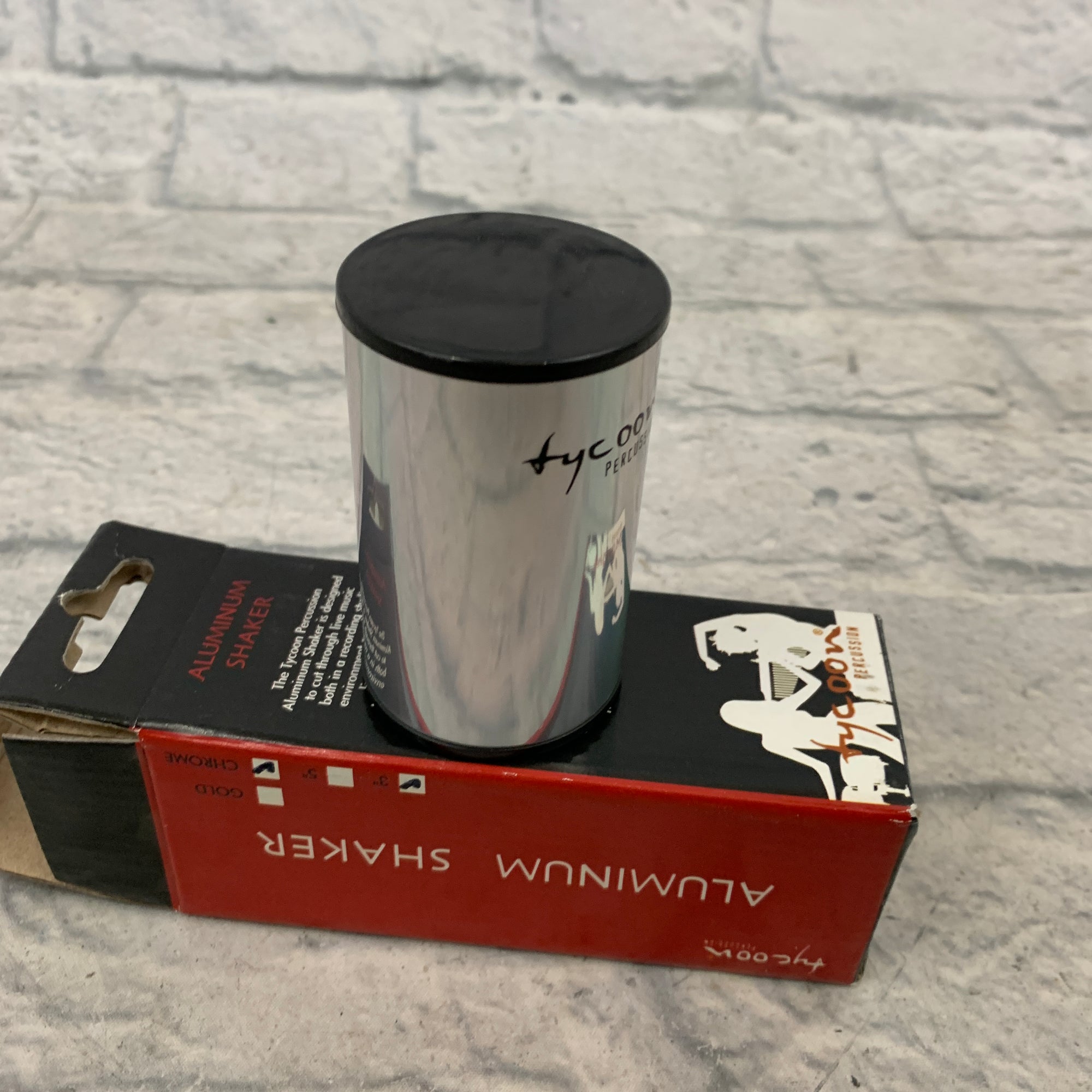 Tycoon TAS-C 3" Chrome Aluminum Shaker