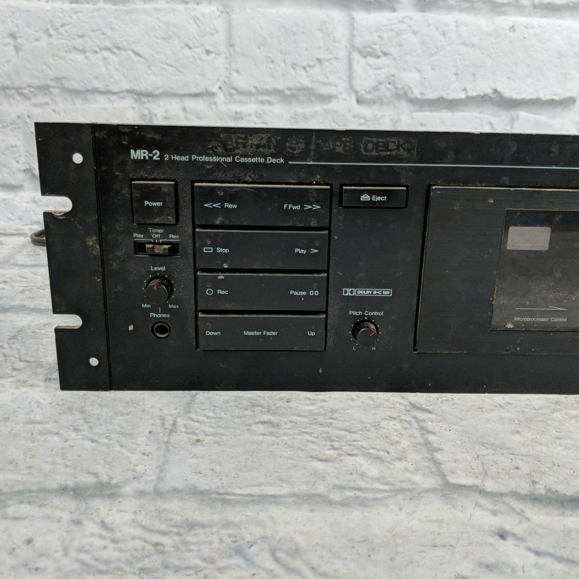 Nakamichi MR-2 Rackmount Cassette Deck
