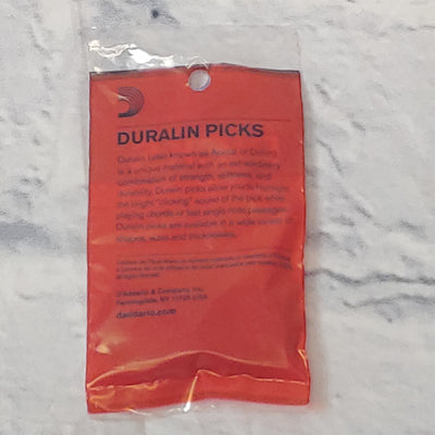 D'Addario Duralin Picks Black Ice X-Heavy 1.5 mm 10 pack