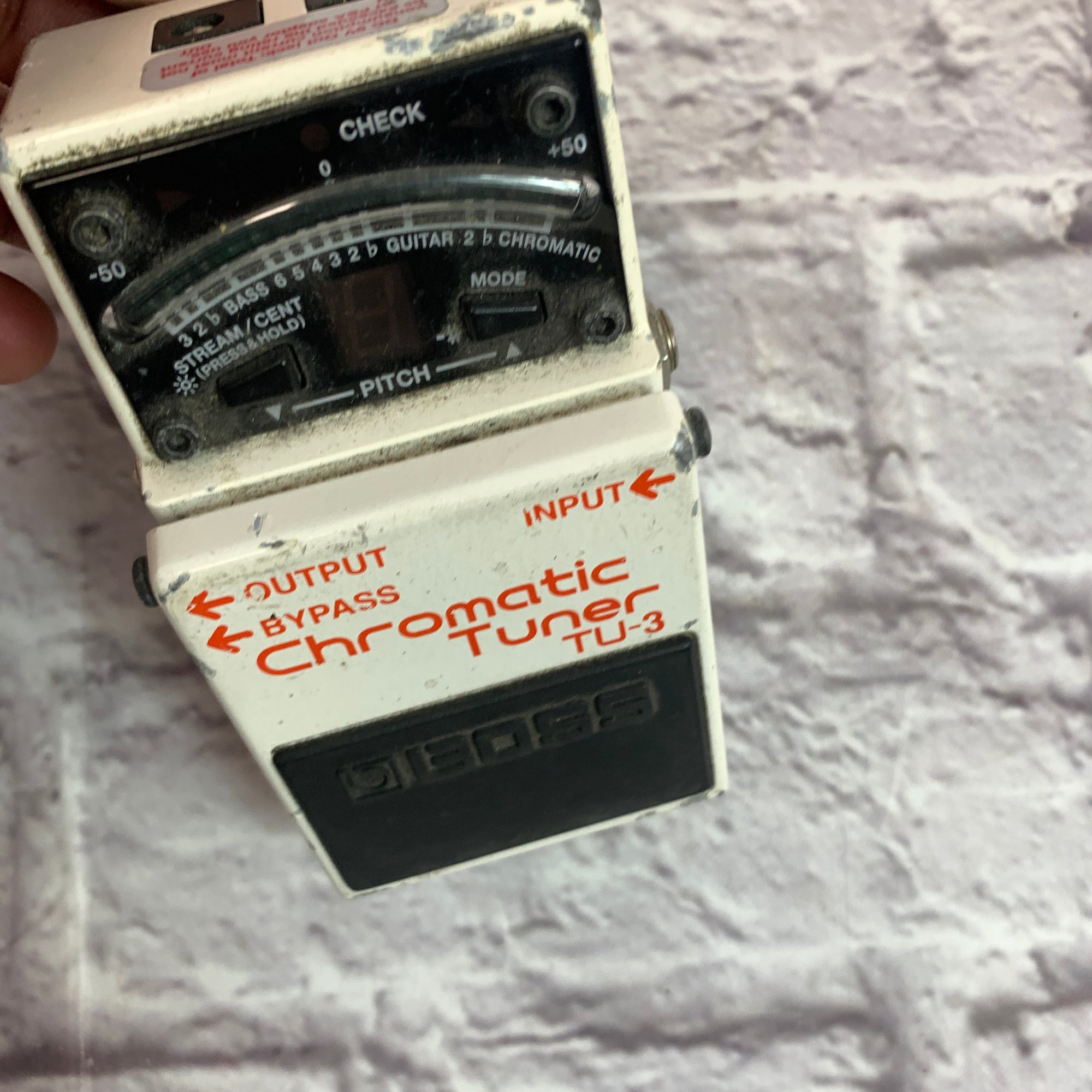 Boss TU-3 Tuner Pedal