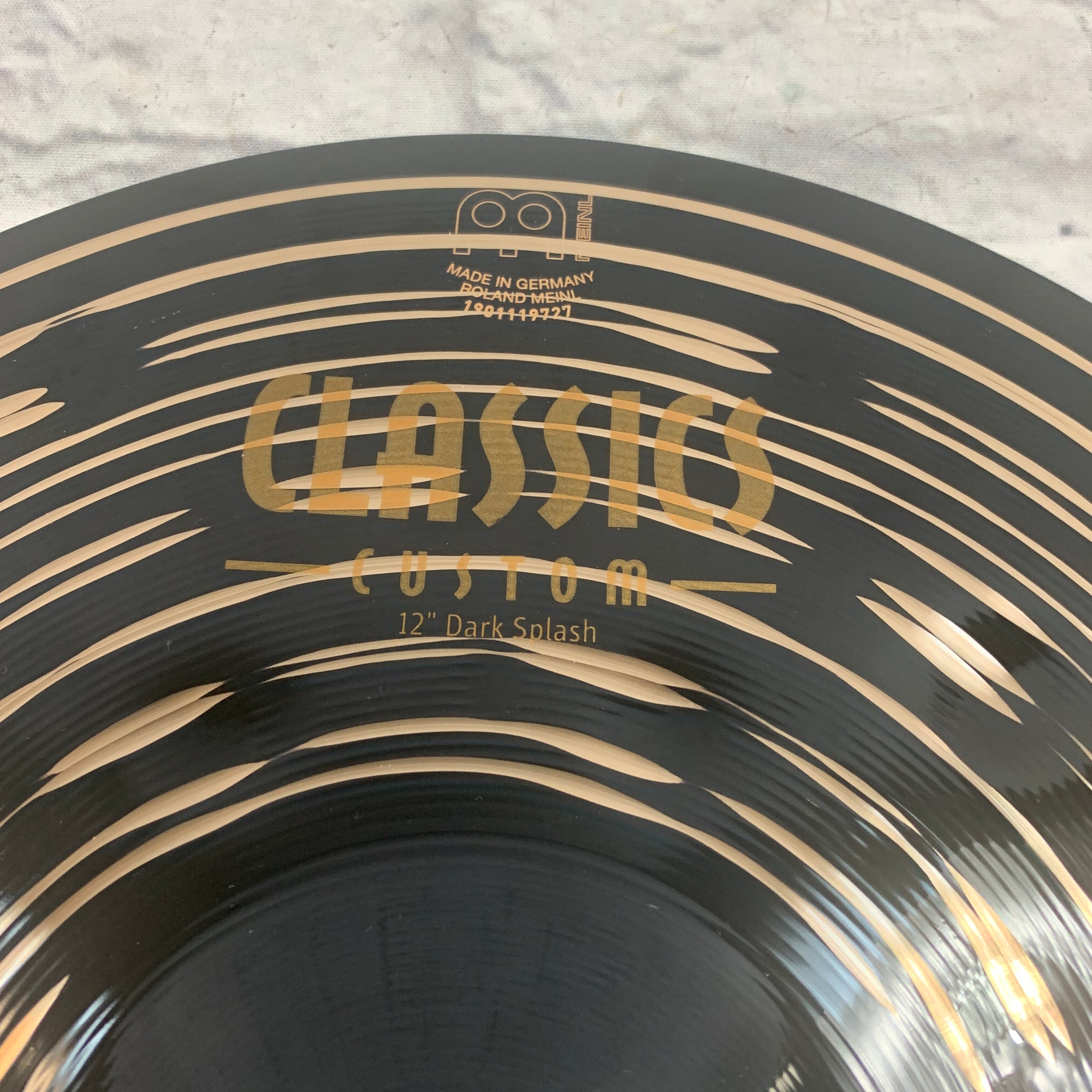Meinl 12 Classics Custom Dark Splash Cymbal
