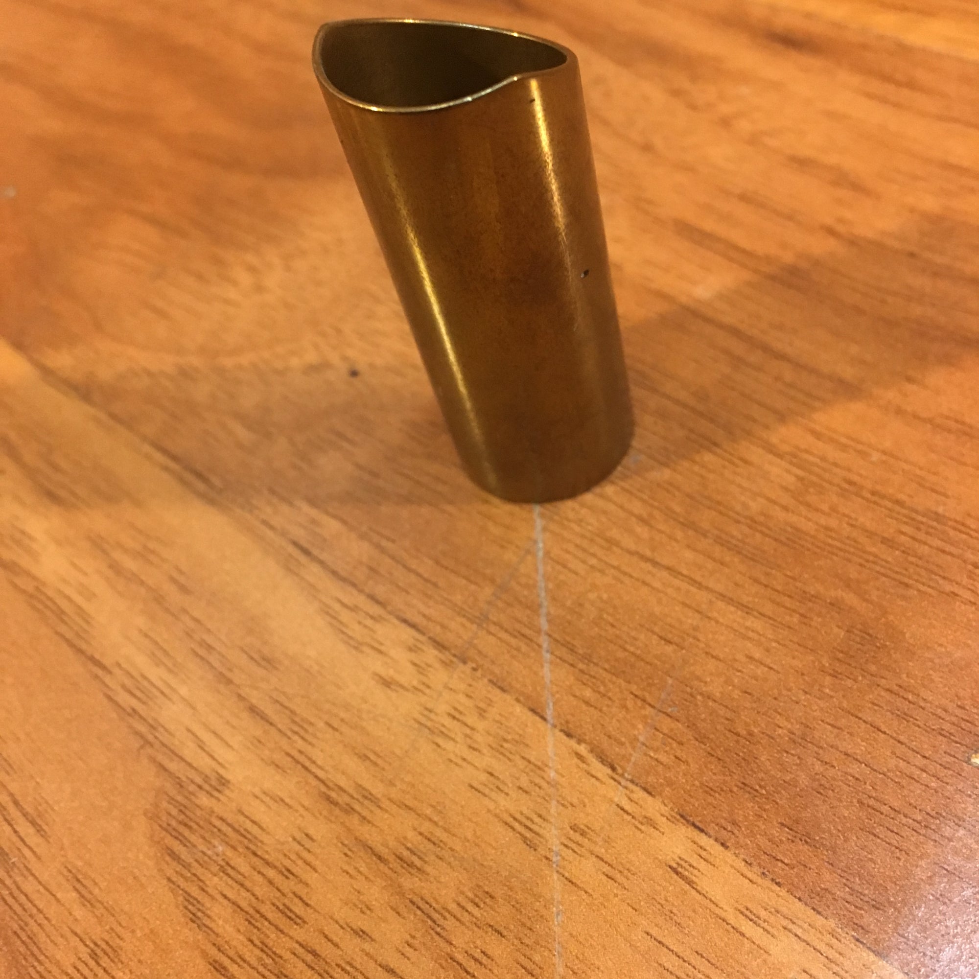 Rock Slide (Medium Brass) Guitar Slide