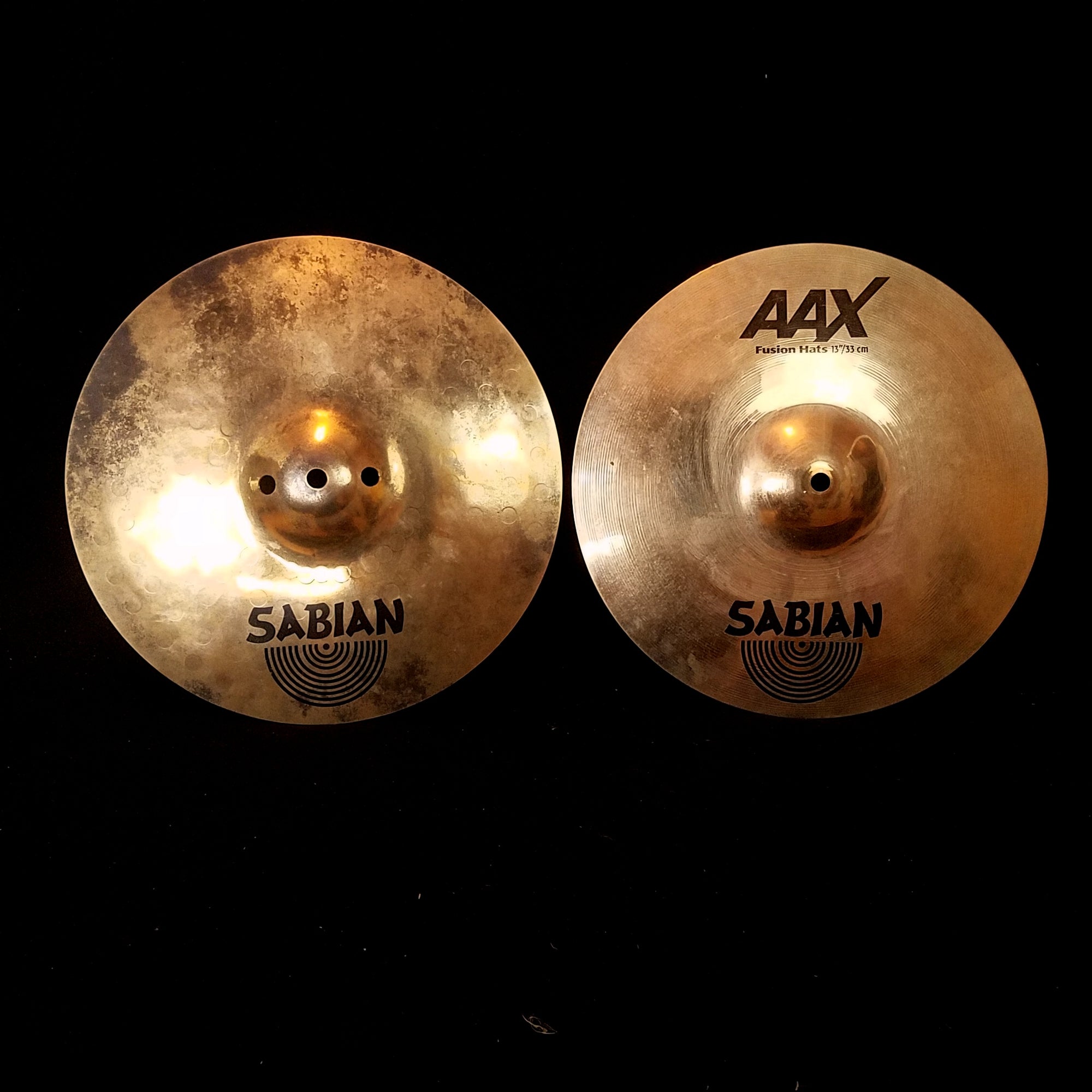 Sabian 13in AAX Fusion Hi Hat Cymbals