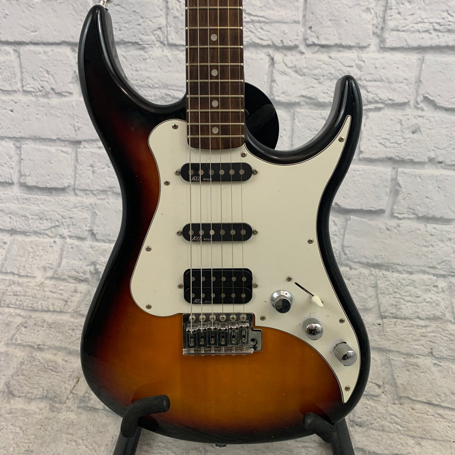 AXL Fat Strat HSS Solidbody Electric Guitar Sunburst