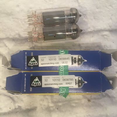 JJ Electronic EL84 Matching Pair Power Vacuum Tubes
