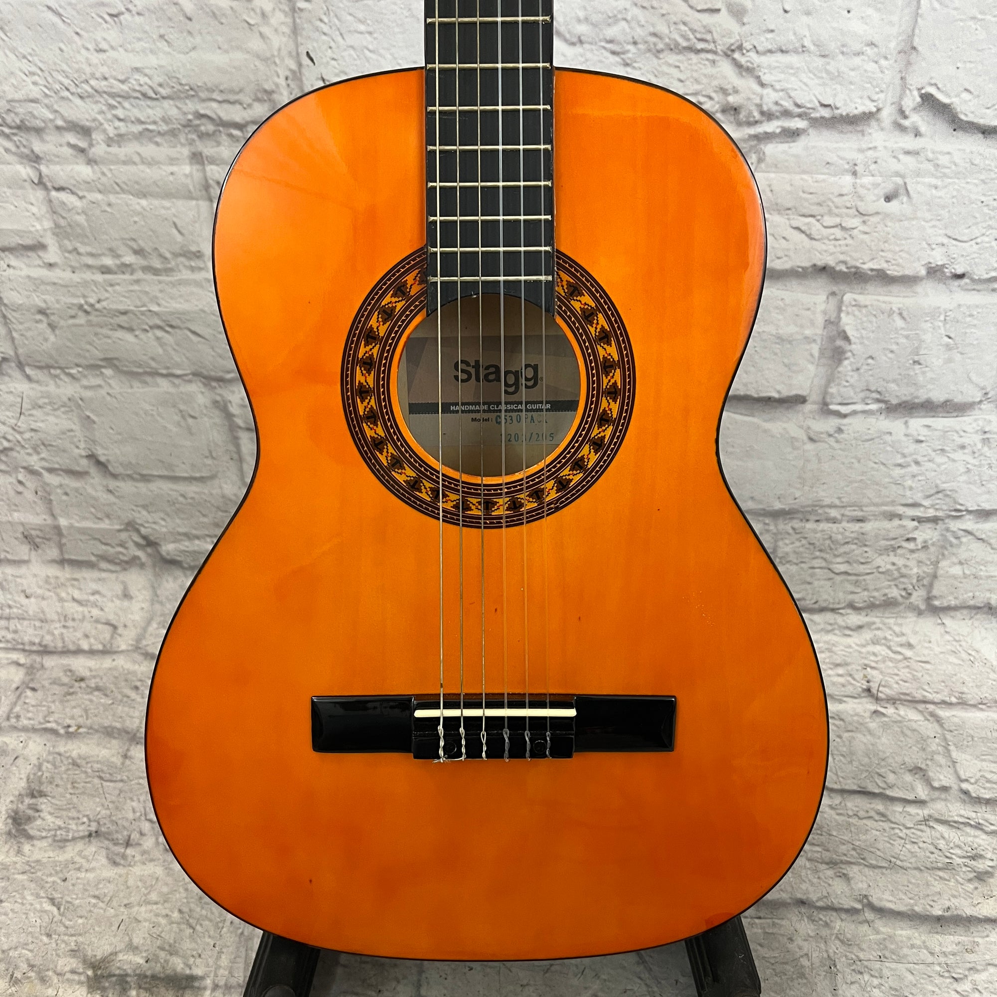 Handmade classical on sale guitar stagg