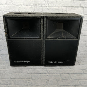 1990's Cerwin Vega V-12B PA Speakers (Pair)