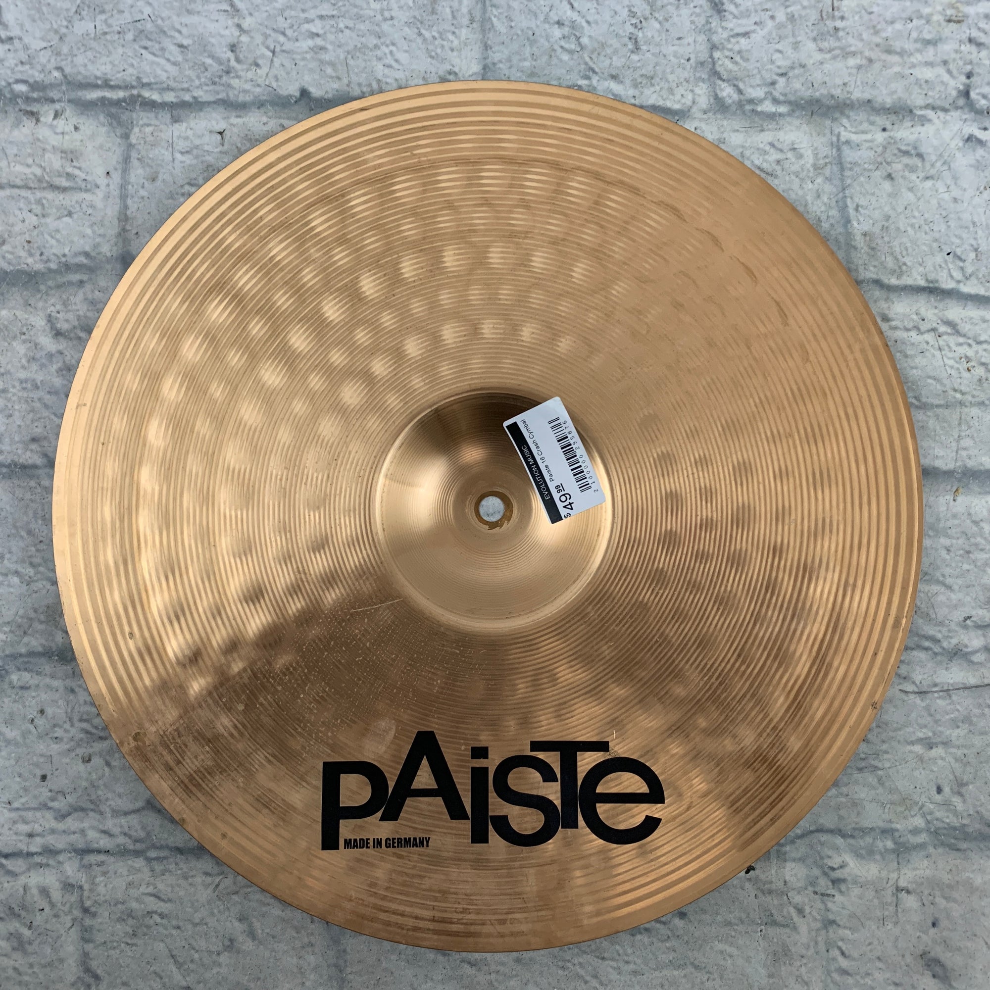 Paiste 16 Crash Cymbal
