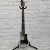 Hofner Shorty Travel Guitar w/ Gig Bag - Silver