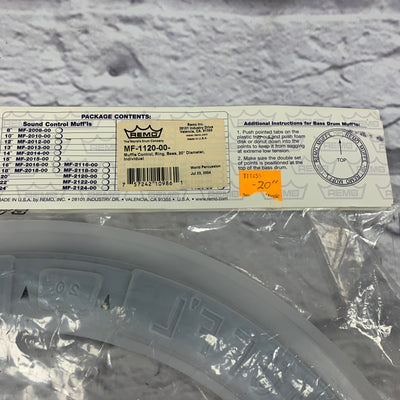 Remo 20" Bass Muff'l Control Ring