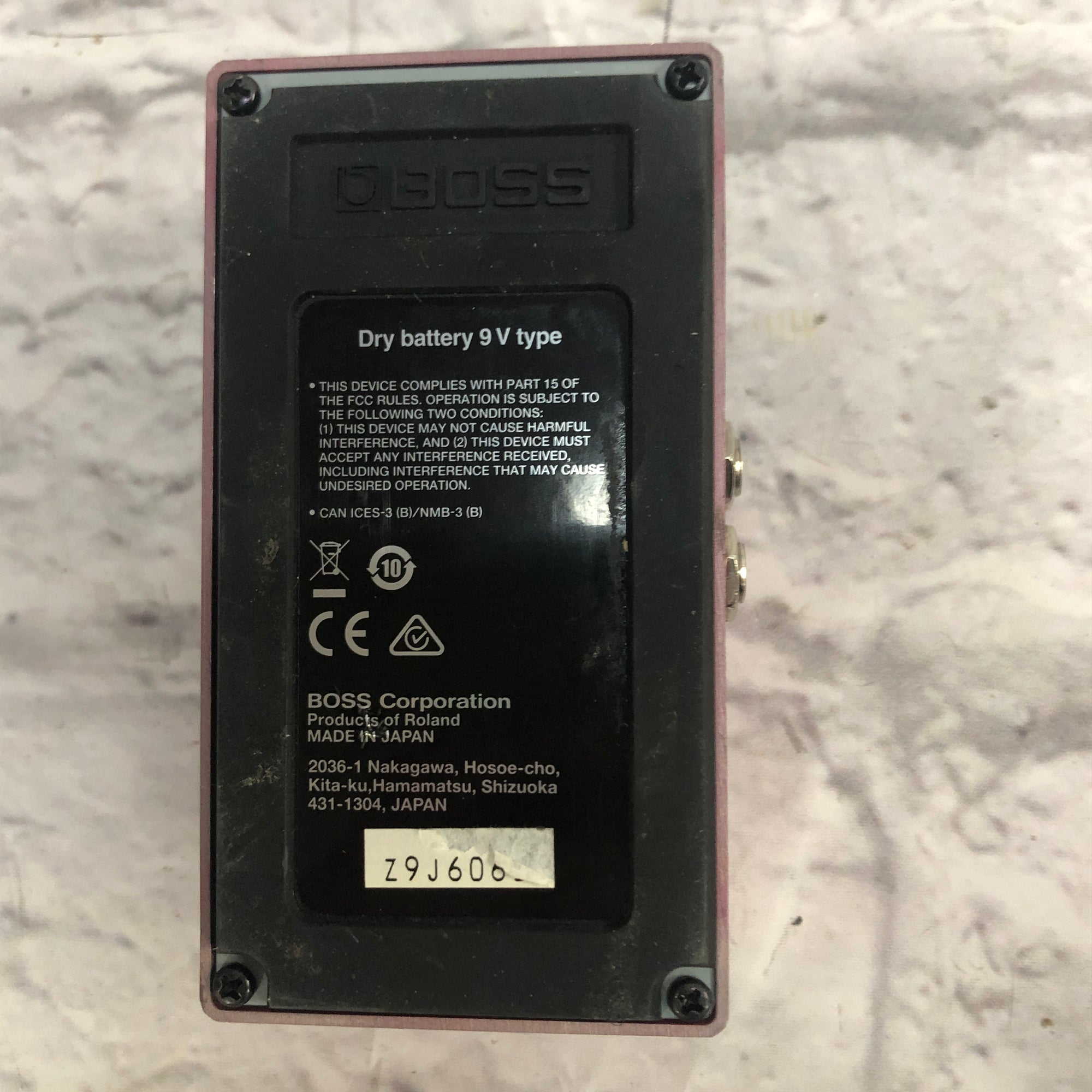 Boss DM-2W Waza Craft Analog Delay Pedal