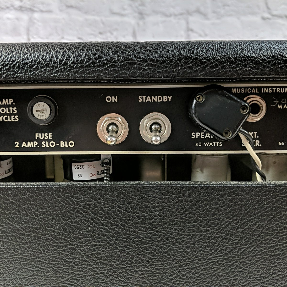 Fender Super Reverb Converted to 2x10 Guitar Combo Amp