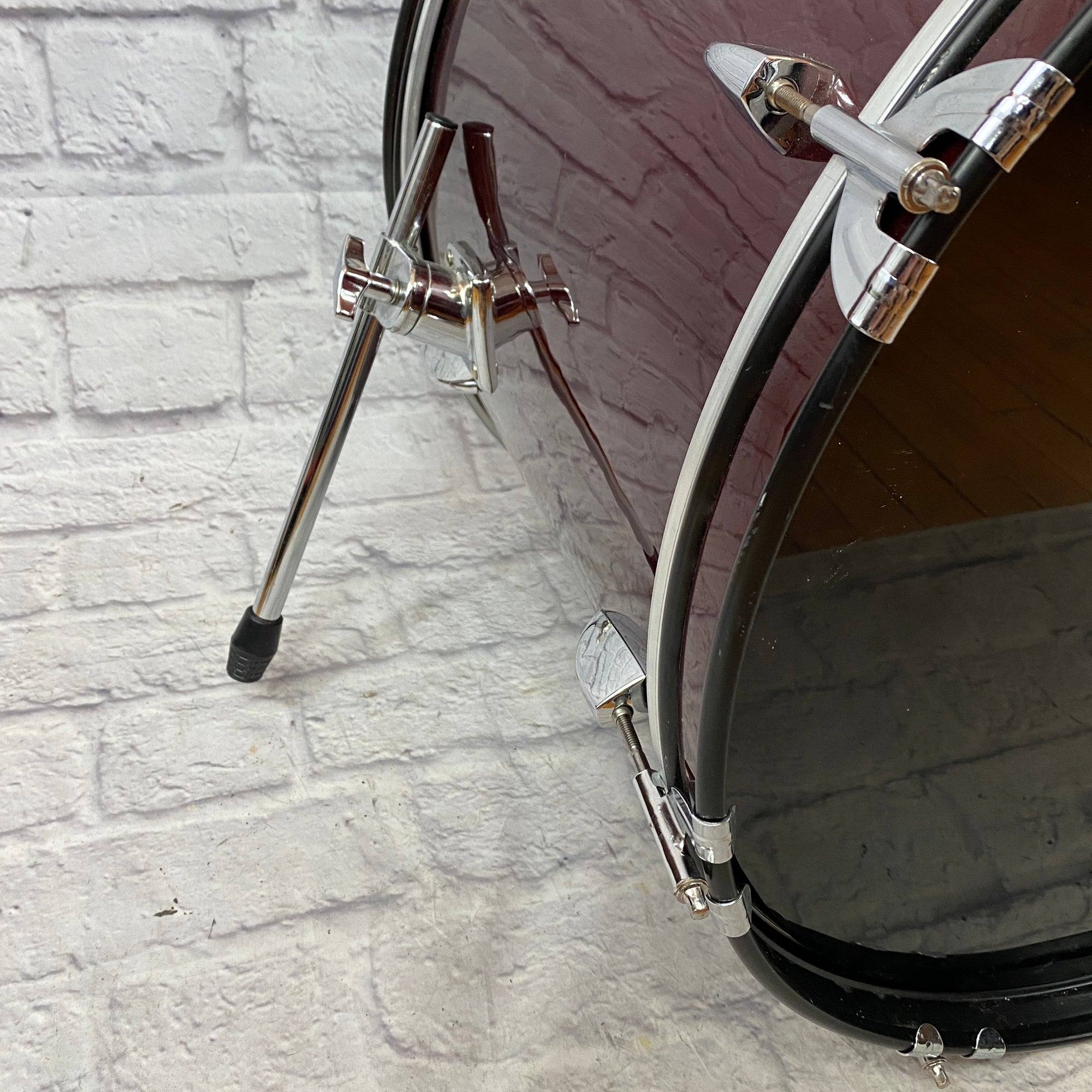 PDP Pacific Drums Red 4 Piece Drum Kit