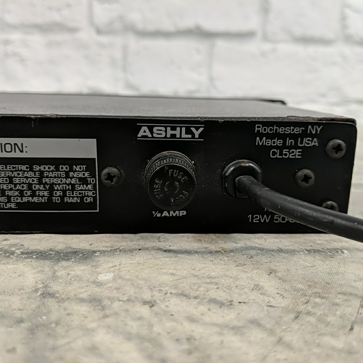 Ashly CL52E Dual Channel Compressor Rack Unit