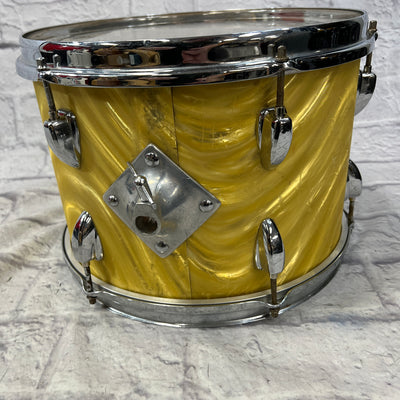 Slingerland 1968 13x9 Satin Yellow Flame Tom