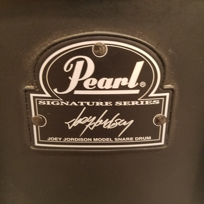 Pearl JJ1365 13x6.5 Joey Jordison Signature Steel Snare Drum
