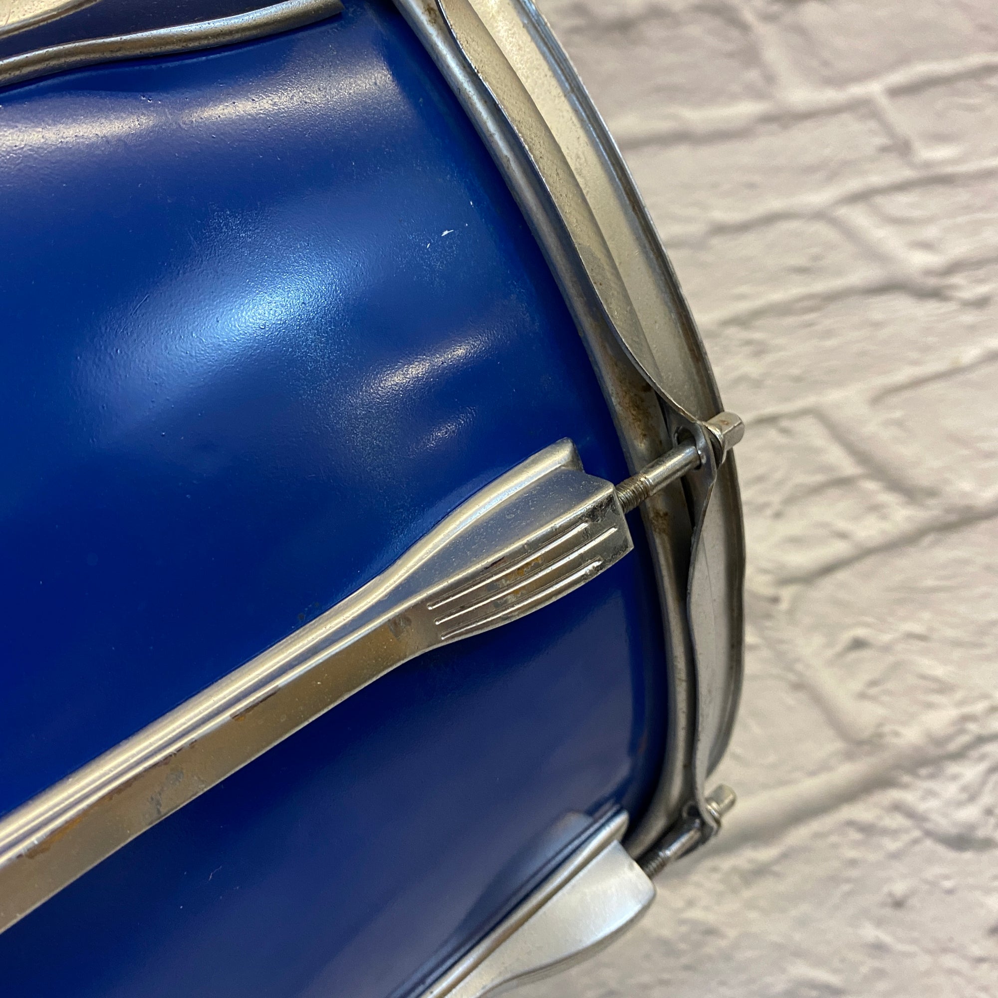 Ludwig 14x10 Challenger Marching Snare Drum Blue