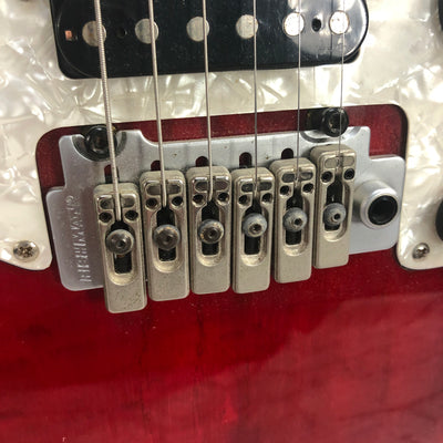Parker Guitars P38 Transparent Red Electric Guitar