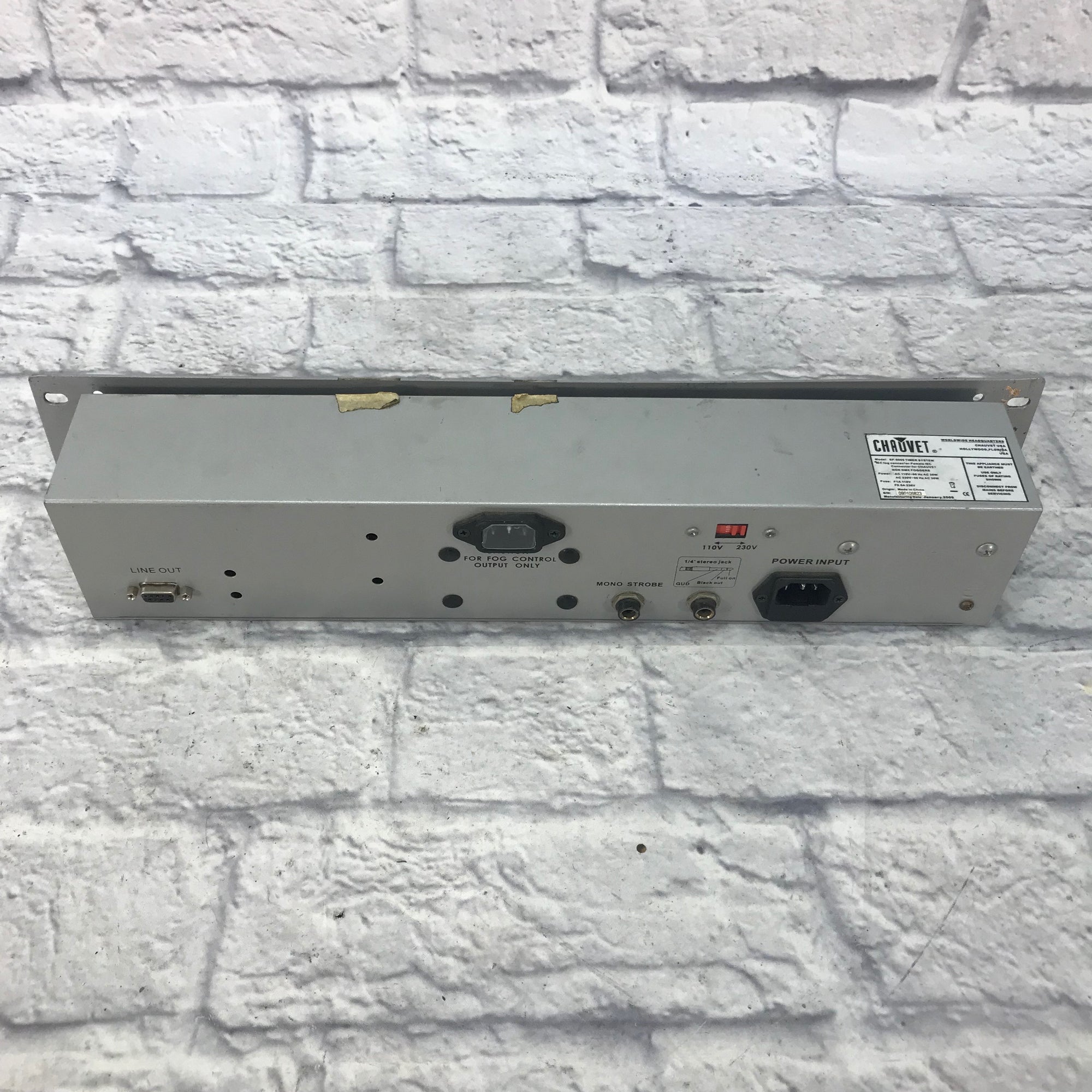 BROKEN Chauvet SF-9005 8 Channel Timer System For Parts