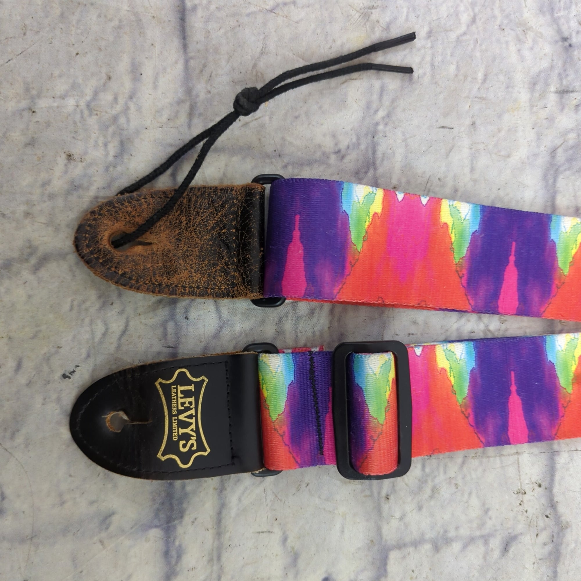 Levy's MP #22  Made in Canada Tie Dye Guitar Strap