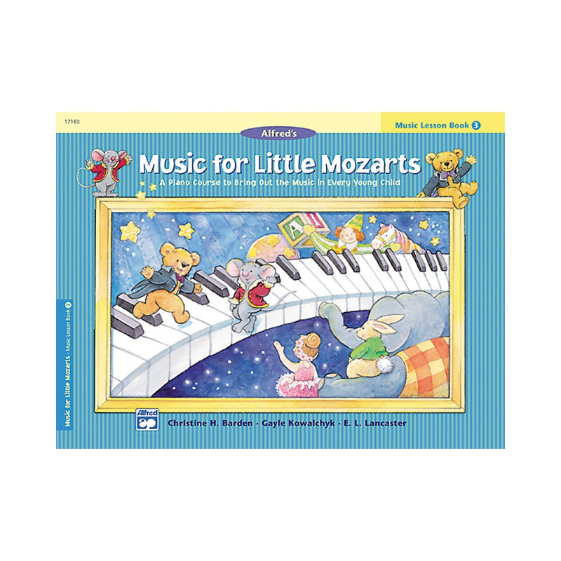 Alfred Music for Little Mozarts - Music Lesson Book 3