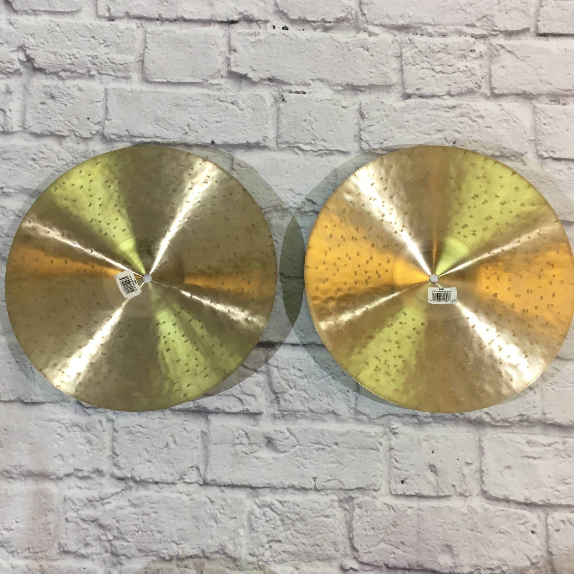 Zildjian 14in K Custom Dark Hi Hat Cymbal Pair