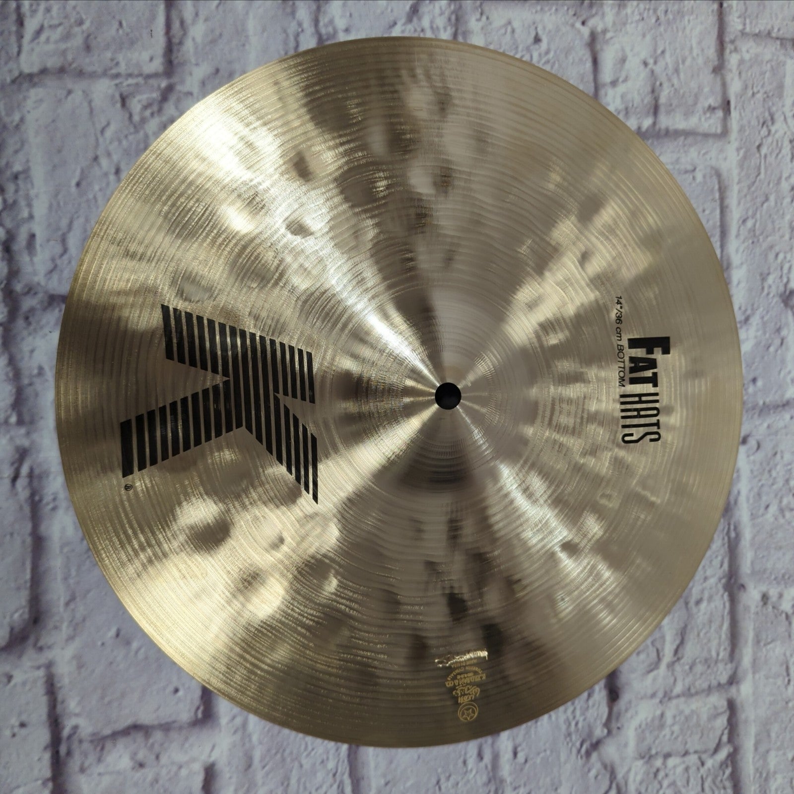 Zildjian 14 K Fat Hats Hi Hat Cymbal Pair