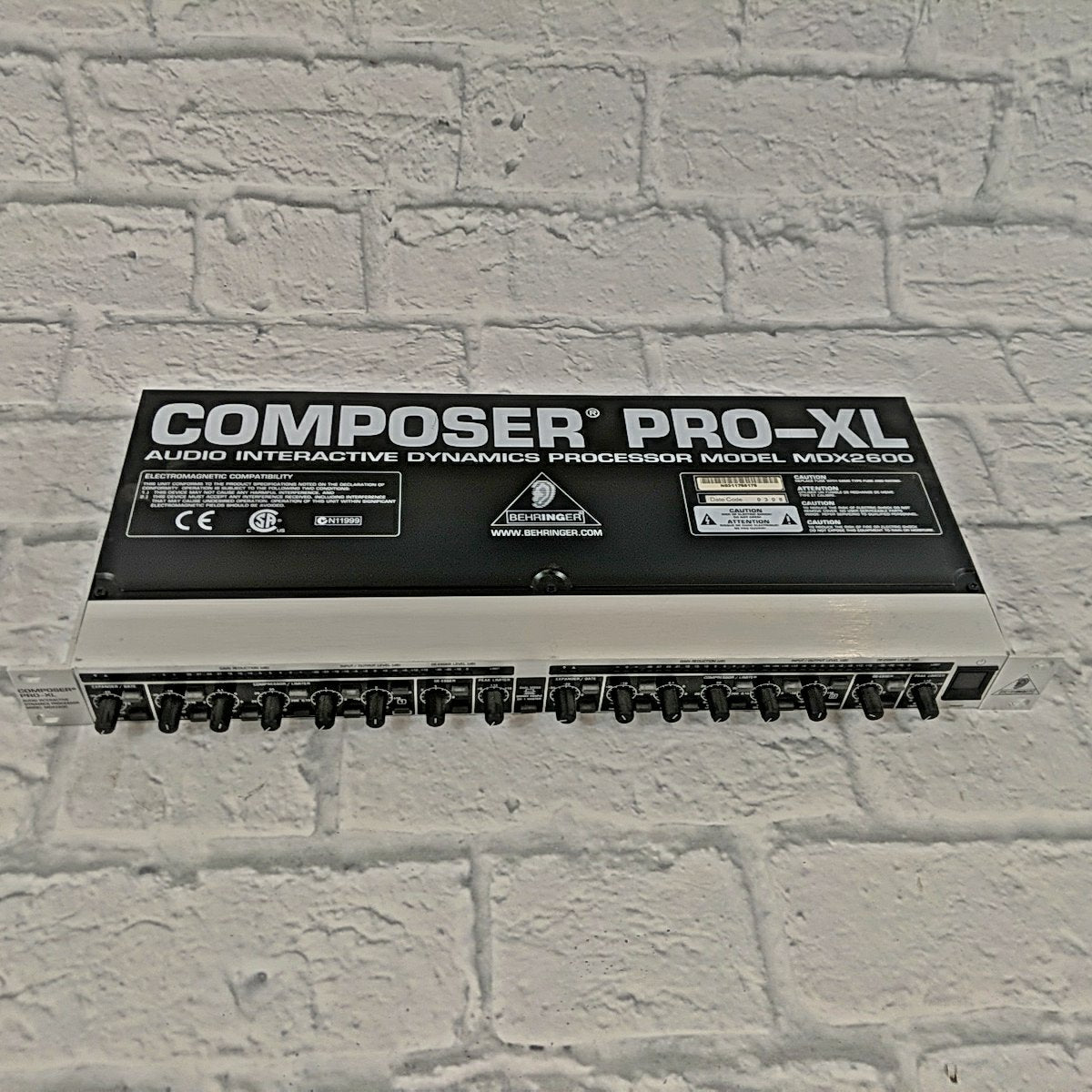 Behringer Composer Pro-XL MDX2600 Compressor / Limiter