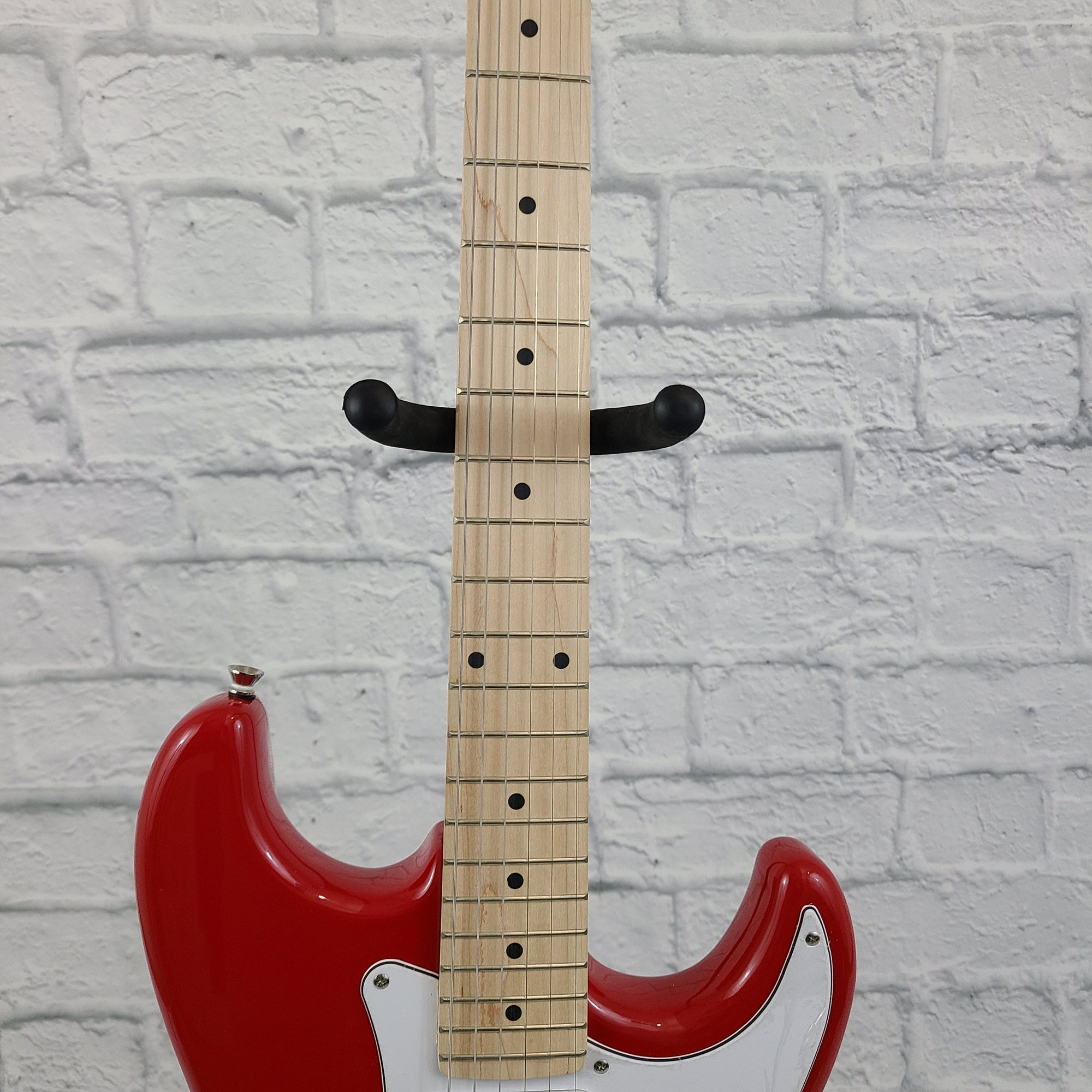 Nashville Guitar Works 135 Double Cutaway - Red, Maple Fretboard