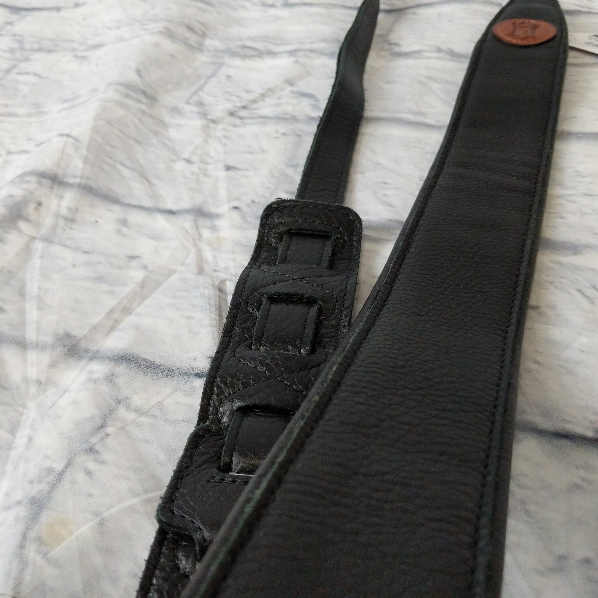 Levy's Black Leather Strap