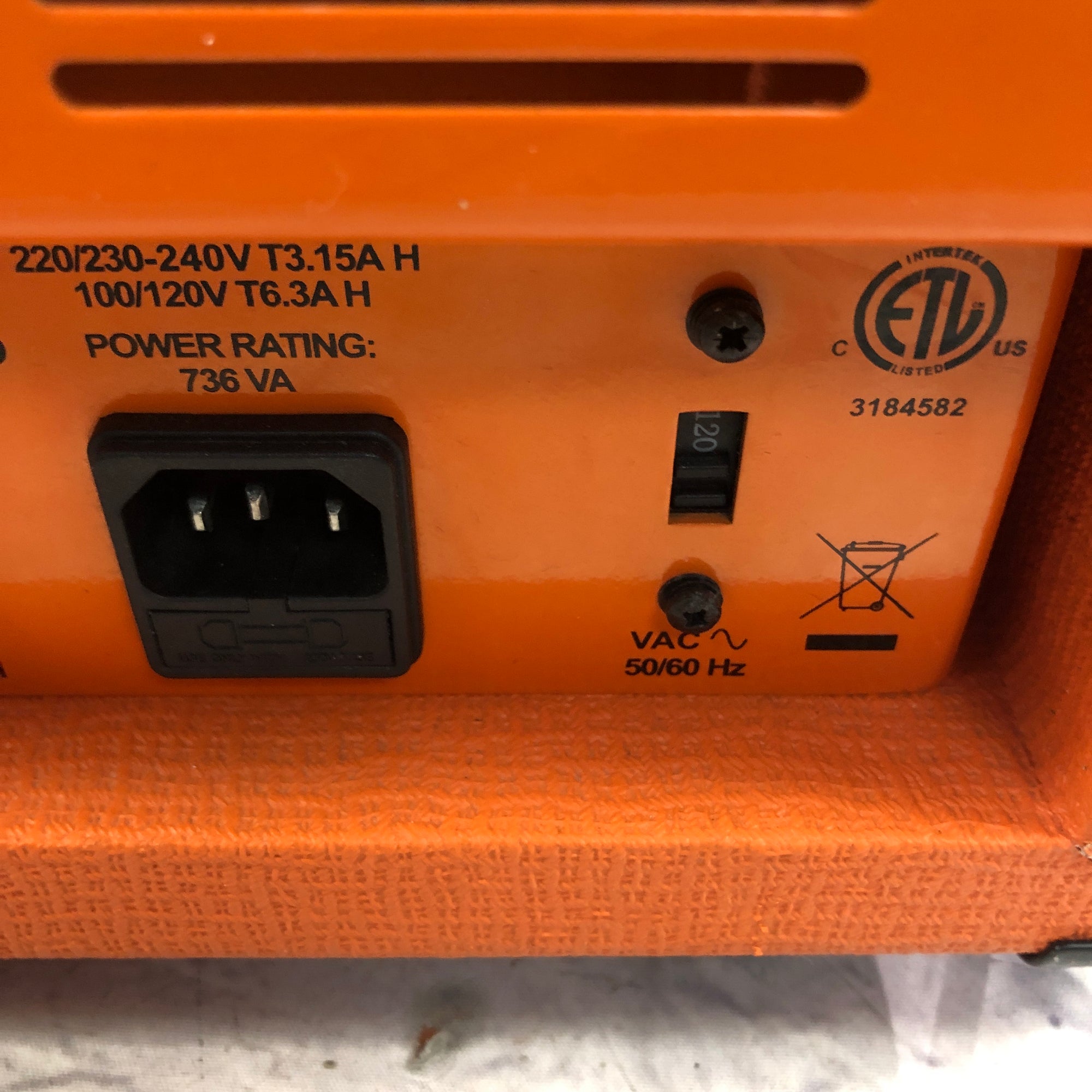 Orange Amps AD200 MKIII Tube Bass Head